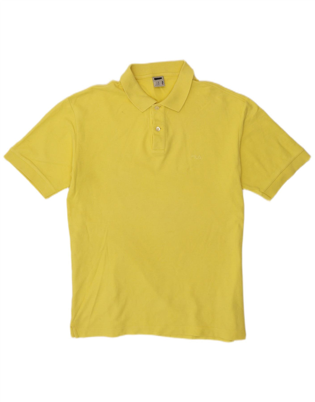 Fila Polo Homme Jaune Moyen