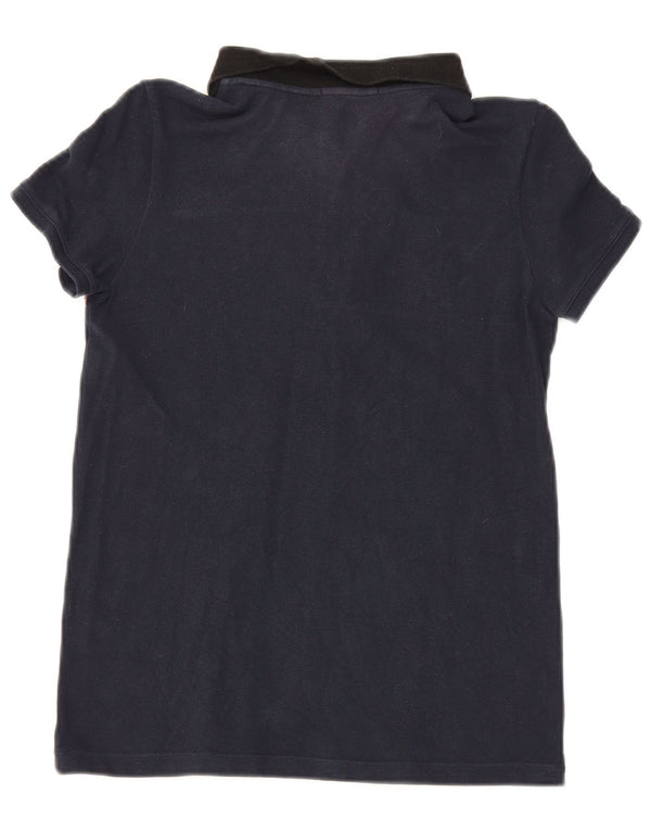 Burberry Polo Fille 13-14 ans Bleu Marine à Carreaux Coton