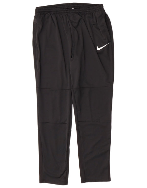 Nike Pantalon de survêtement Dri Fit garçon 13-14 ans XL Noir Polyester