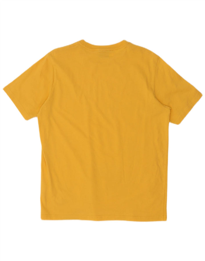 Paul Smith T-Shirt Top Jaune Moyen Coton Homme