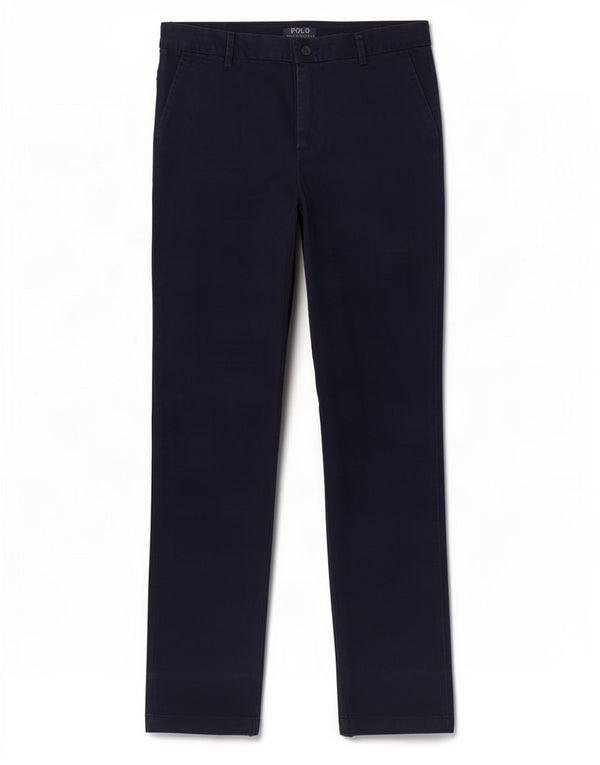 Polo Ralph Lauren Pantalon Chino Garçon 12-13 Ans W30 L30 Bleu Marine