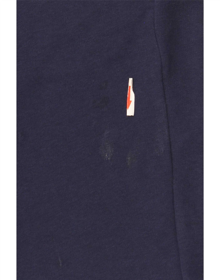 Puma Short de sport pour homme 2XL en coton bleu marine