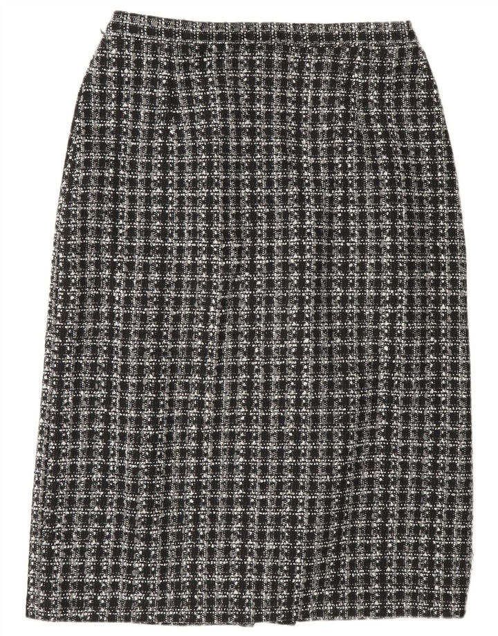 Klasse Jupe crayon pour femme UK 16 Large W32 Noir à carreaux Polyester
