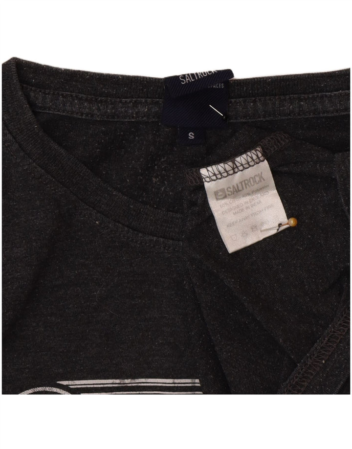 Saltrock T-Shirt Graphique Homme Petit Gris Coton
