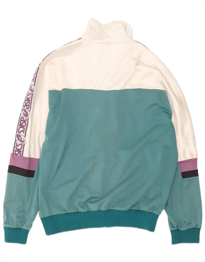 Asics Veste de Survêtement Graphique IT 50 Homme Vert Moyen Colourblock
