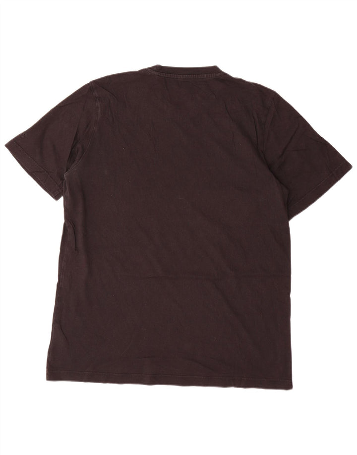 ADIDAS T-shirt graphique pour homme en coton noir moyen