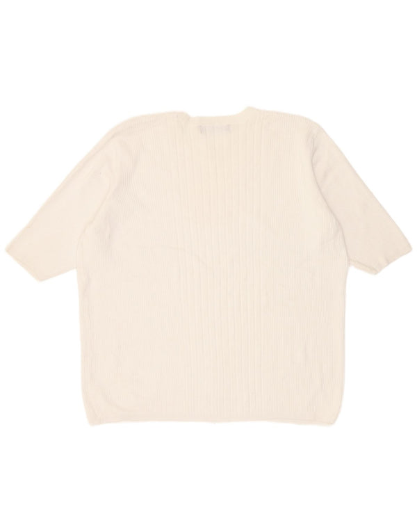 Marks & Spencer T-shirt pour femme UK 18 XL Blanc