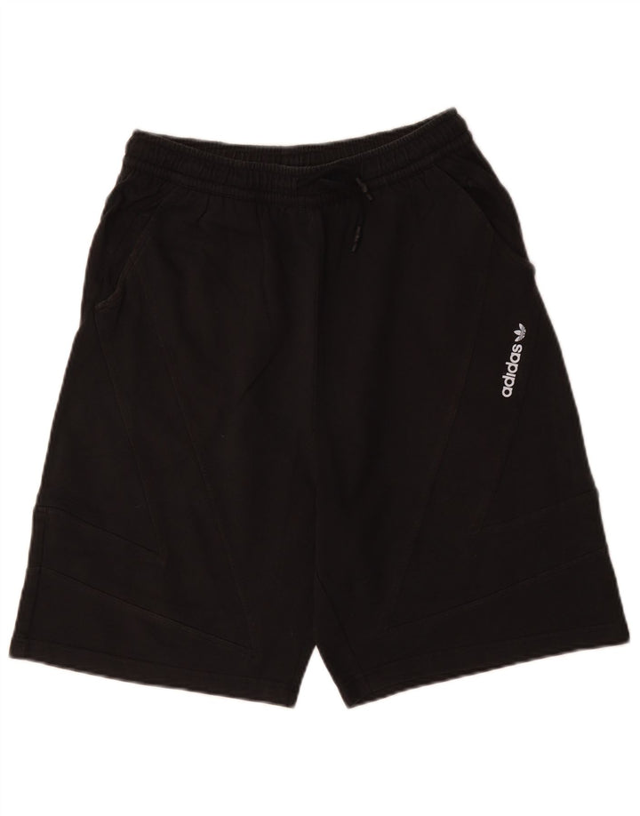 ADIDAS Short de sport pour hommes petit coton noir