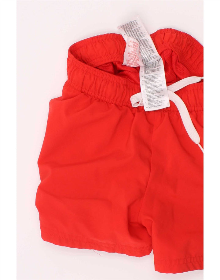 Adidas Short de Sport Garçon 9-10 Ans Rouge Polyester