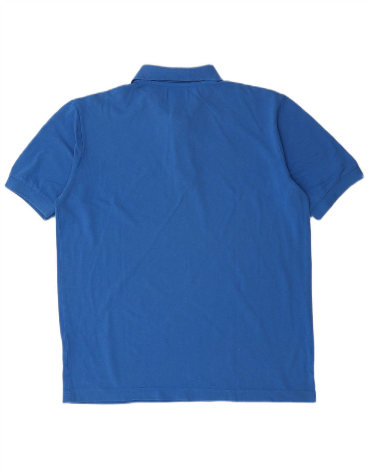 KAPPA Mens Polo Shirt Large Blue Cotton