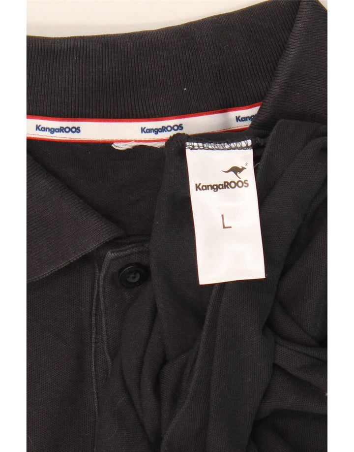 Kangaroos Polo Homme Grand Bleu Marine Coton