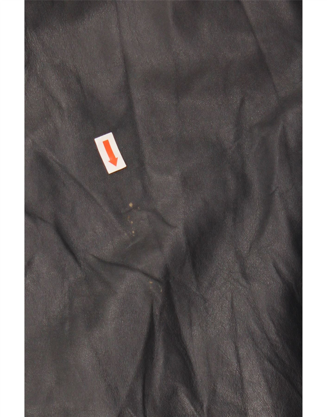 PER ME Veste en cuir pour femme UK 22 2XL Cuir noir