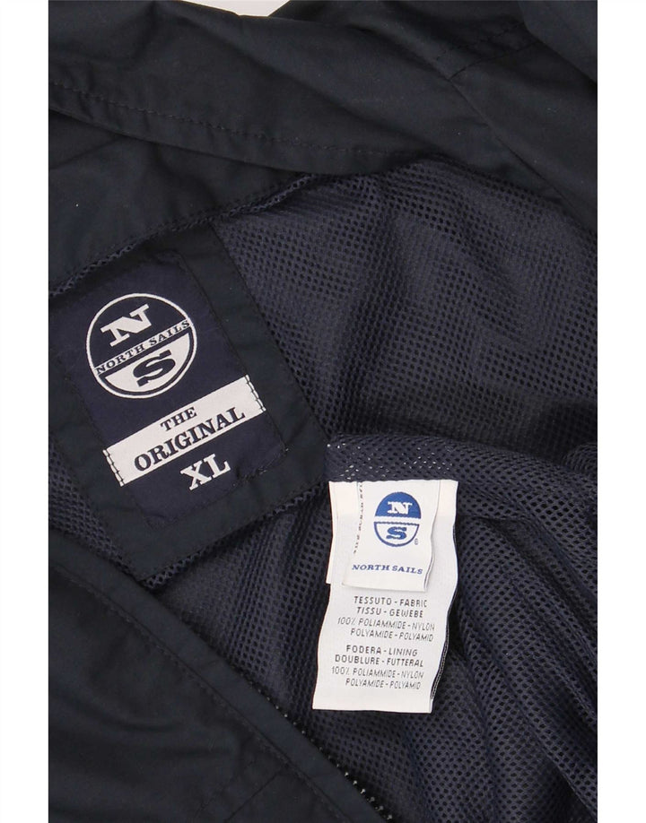 North Sails Veste Bomber Homme UK 42 XL Bleu Marine Polyamide