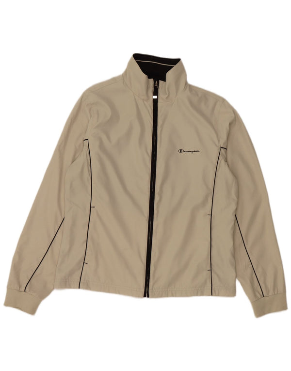 Champion Veste de survêtement pour femme UK 16 Large Vert Polyester