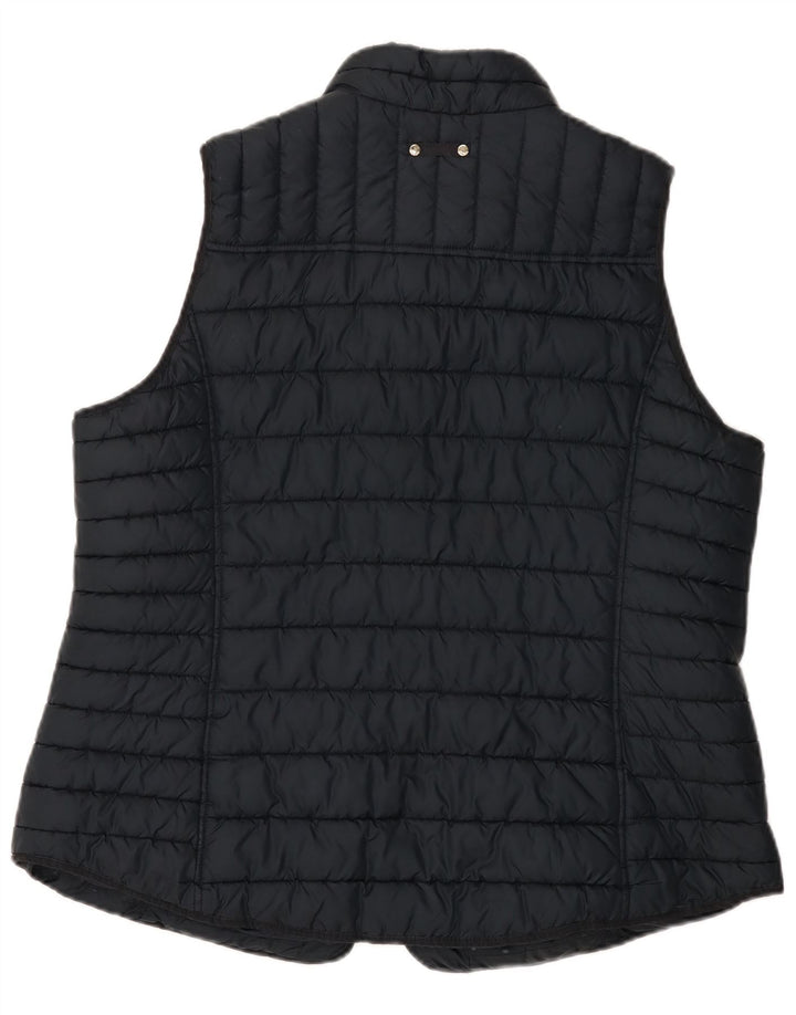 Joules Gilet rembourré pour femme UK 20 2XL Bleu marine Polyester