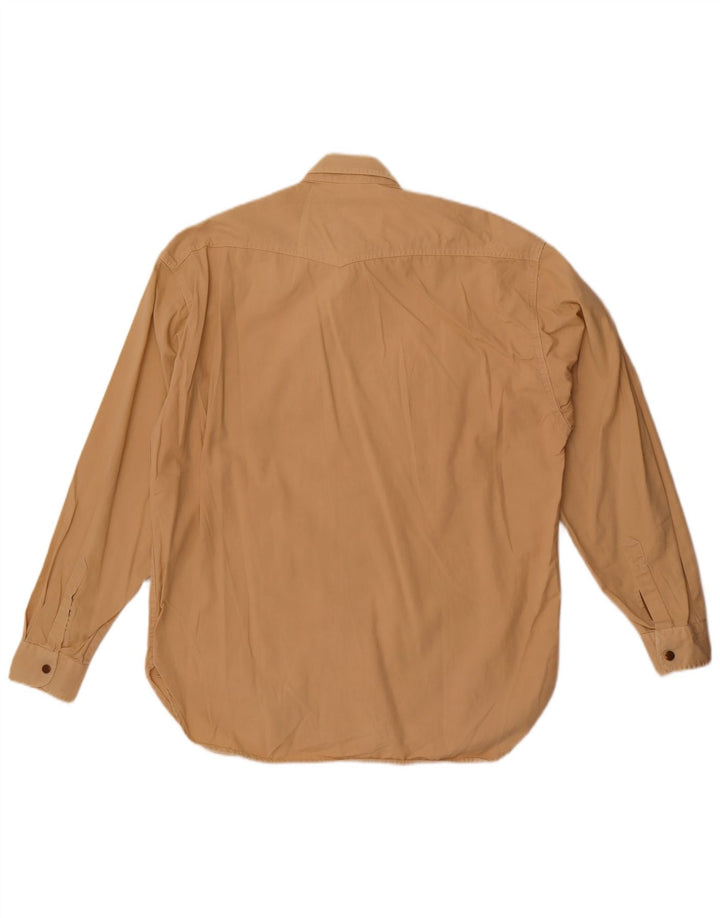 Casucci Chemise Homme Beige Moyen Coton