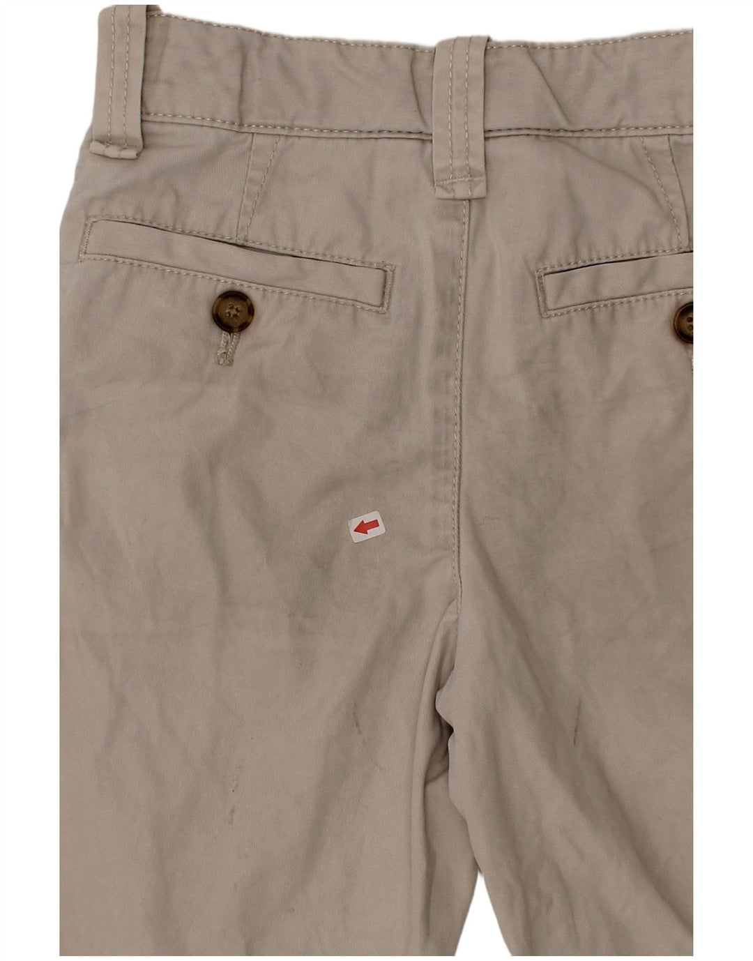 Tommy Hilfiger Short Chino Garçon 5-6 Ans W24 Coton Beige