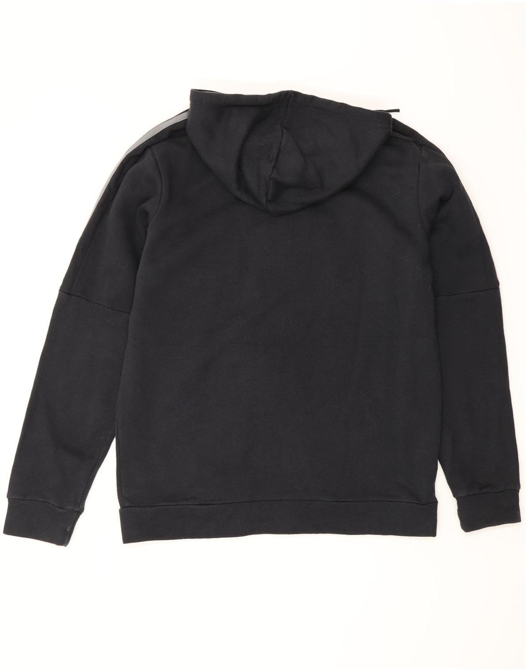 ADIDAS Pull à capuche zippé pour homme Grand coton noir