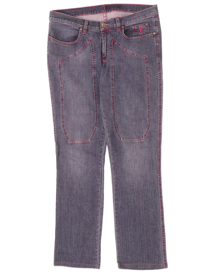 Jeckerson Jean Slim Femme W34 L30 Bleu Coton