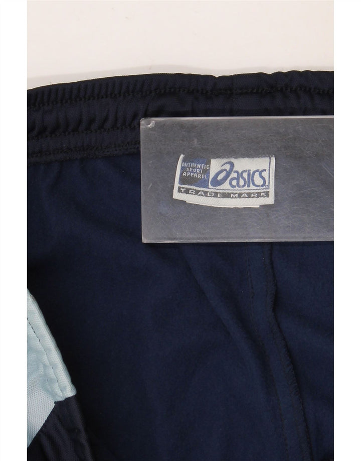 Asics Pantalon De Survêtement Homme XL Bleu Marine Colorblock Polyester