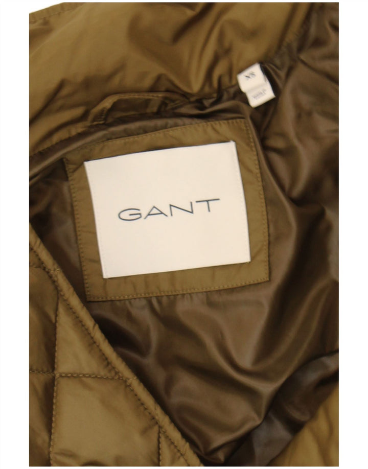 Gant Veste matelassée surdimensionnée pour femme UK 6 XS Kaki