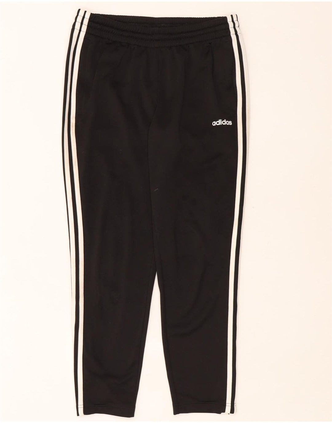 Adidas Pantalon de survêtement pour femme UK 12/14 Medium Noir Polyester