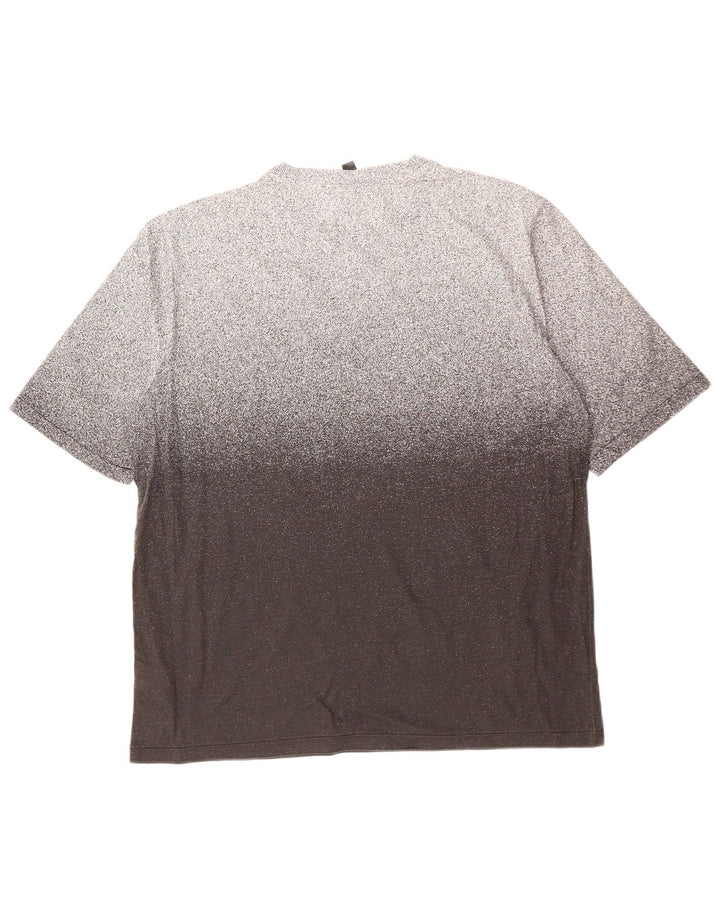 Cos T-Shirt Homme Haut Large Gris Moucheté Coton