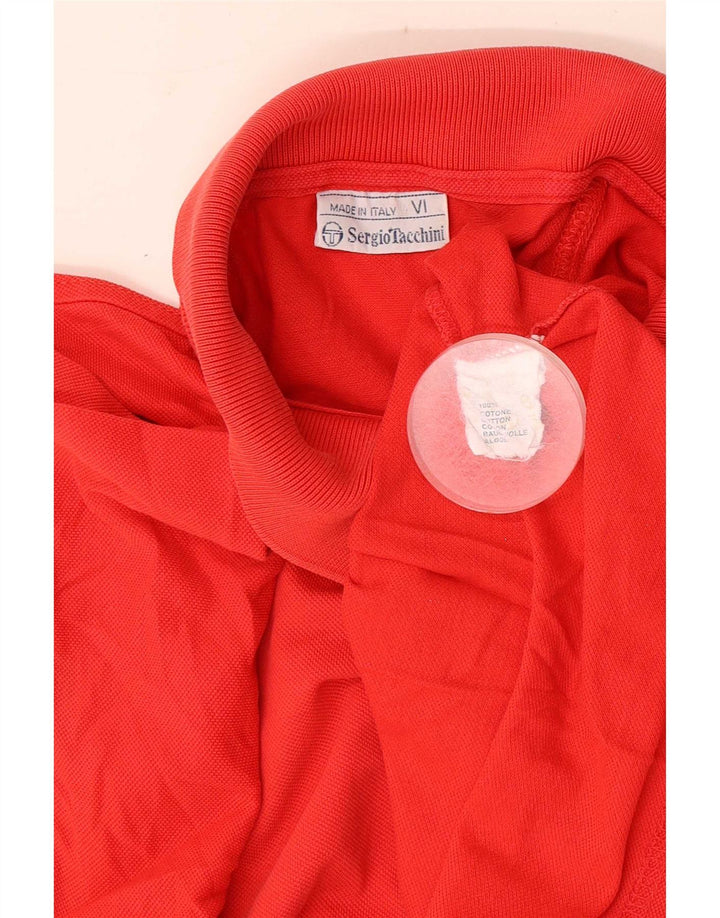 Sergio Tacchini Polo Homme Rouge Moyen Coton