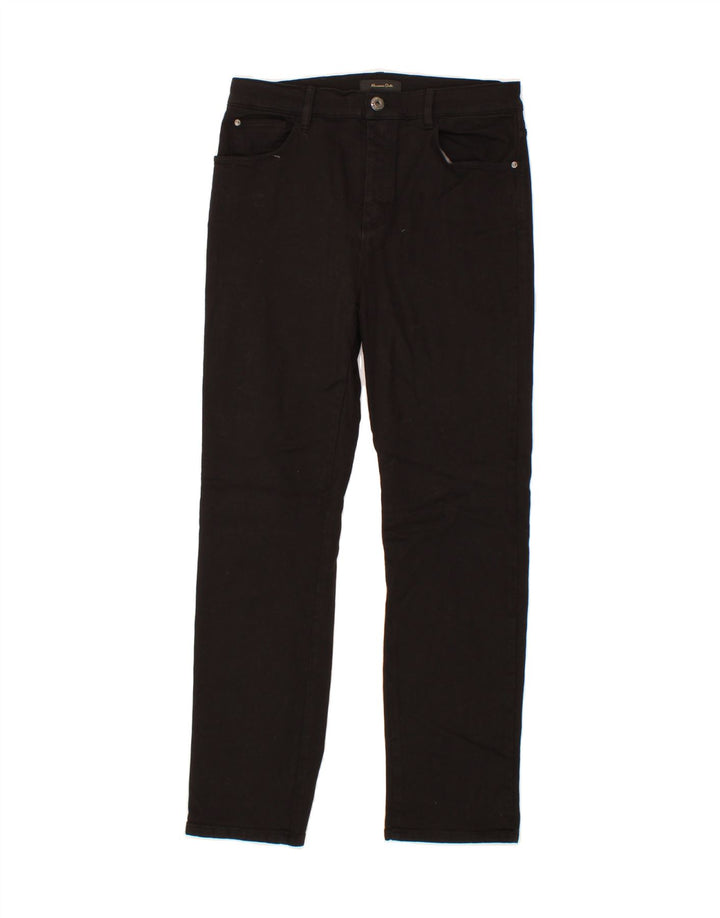 MASSIMO DUTTI Womens Slim Jeans EU 38 Small W28 L28 Black Cotton Vintage Massimo Dutti and Second-Hand Massimo Dutti from Messina Hembry 