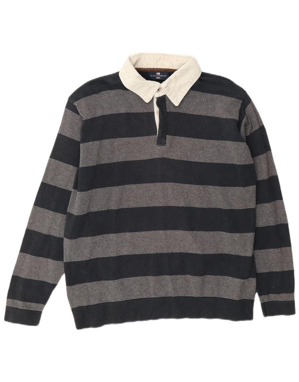 Marks & Spencer Pull à Col Polo Blue Harbour Homme Noir Moyen
