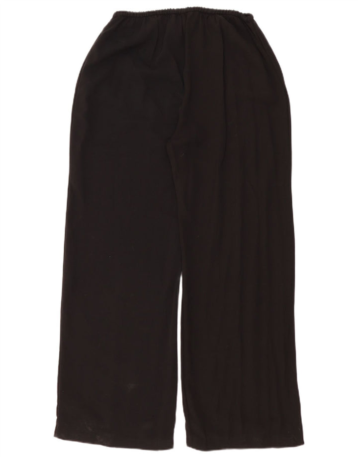 Zara Pantalon de survêtement pour femme UK 14 Large Noir