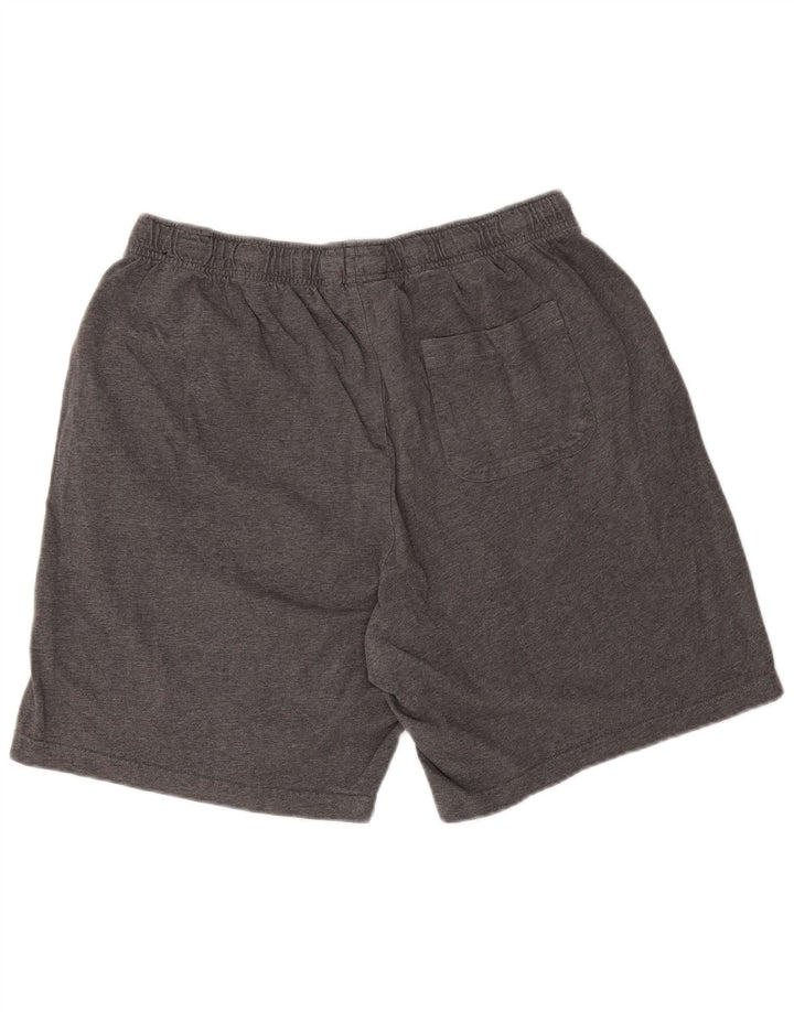 Nike Short de sport XL en coton moucheté gris pour homme