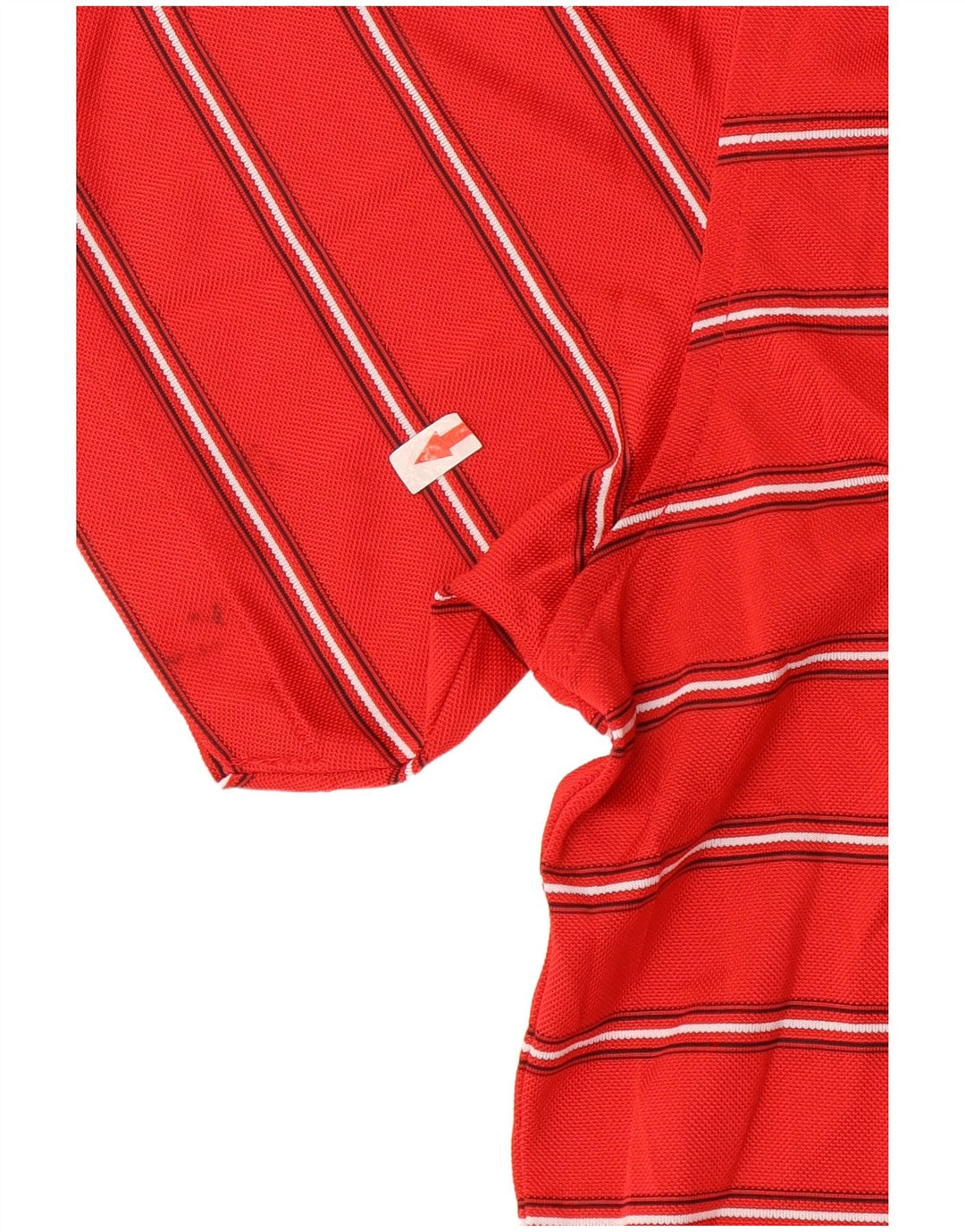 Polo de golf Izod pour homme 2XL en polyester rayé rouge
