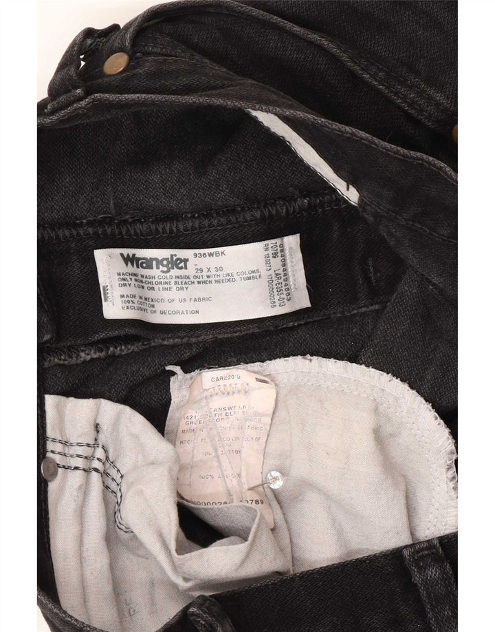 Wrangler Jean droit homme W29 L30 coton noir