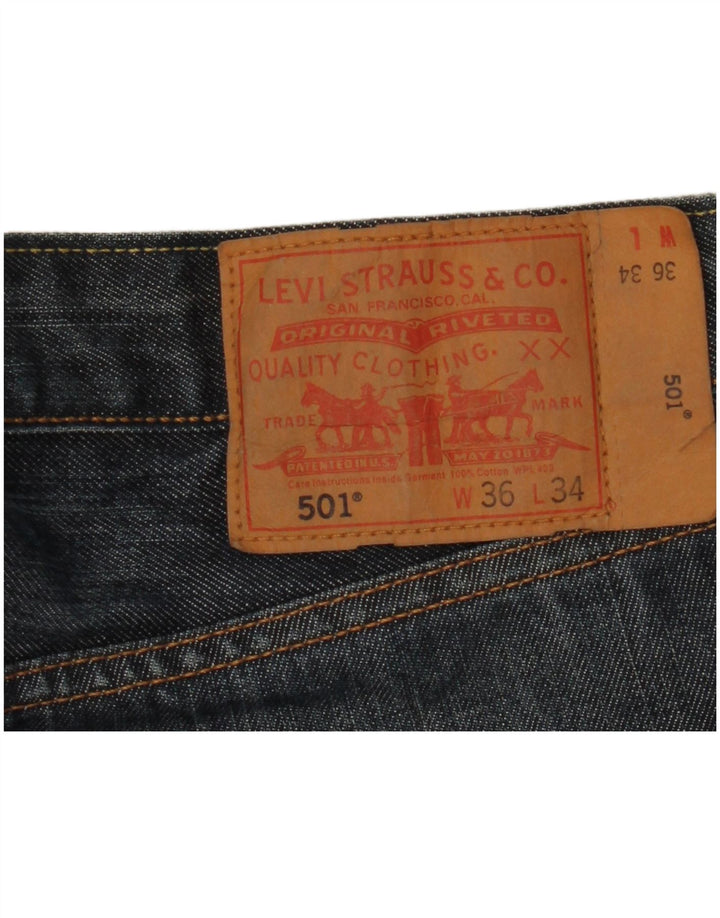 Levi's Jean Droit 501 Homme Bleu W36 L27