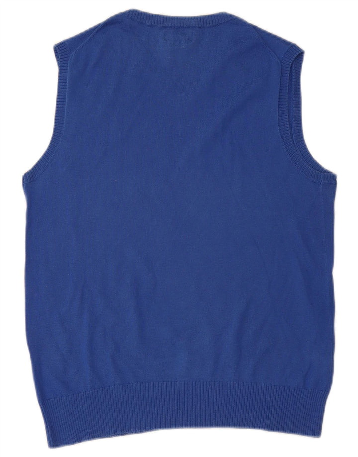POLO RALPH LAUREN Débardeur Gilet Garçon 14-15 ans Grand Bleu Coton