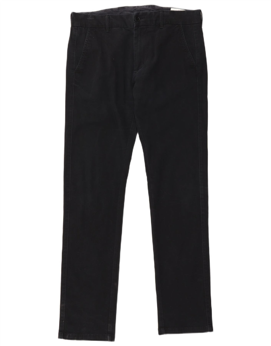 GAS Pantalon Chino Droit Homme IT 48 Medium W34 L33 Noir Coton