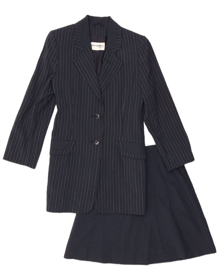 PIERRE CARDIN Ensemble jupe 2 pièces pour femme IT 42 Medium W25 L20 Bleu marine