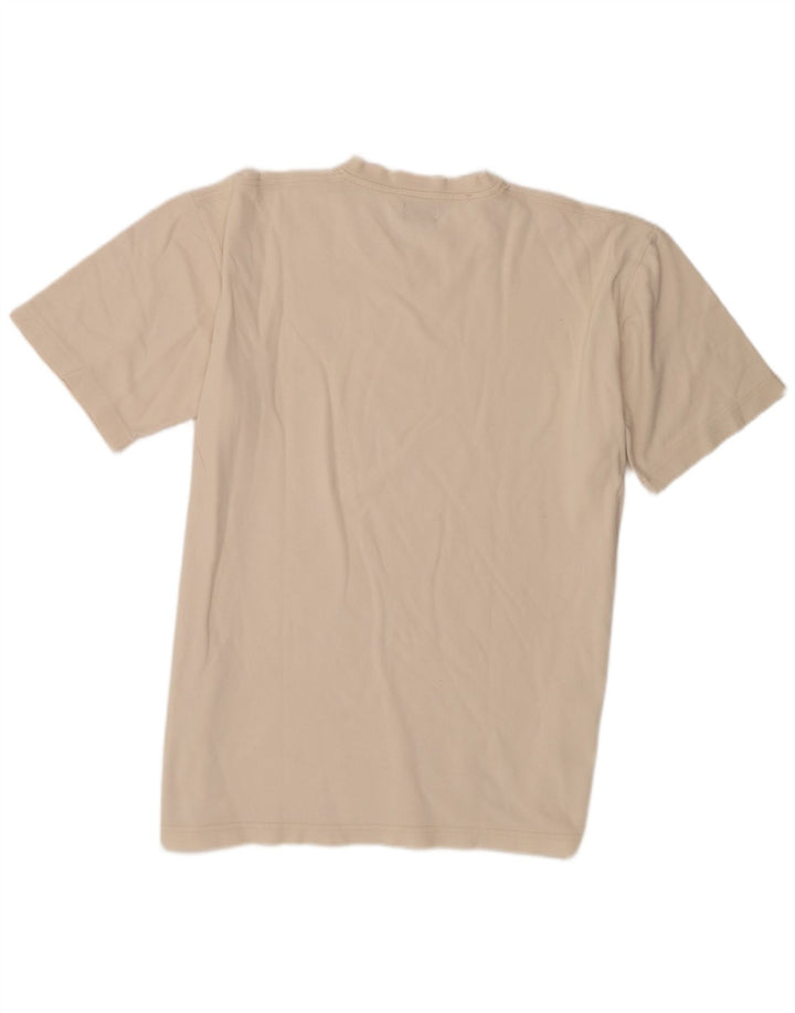 Kappa T-Shirt Homme Top XL Beige Coton