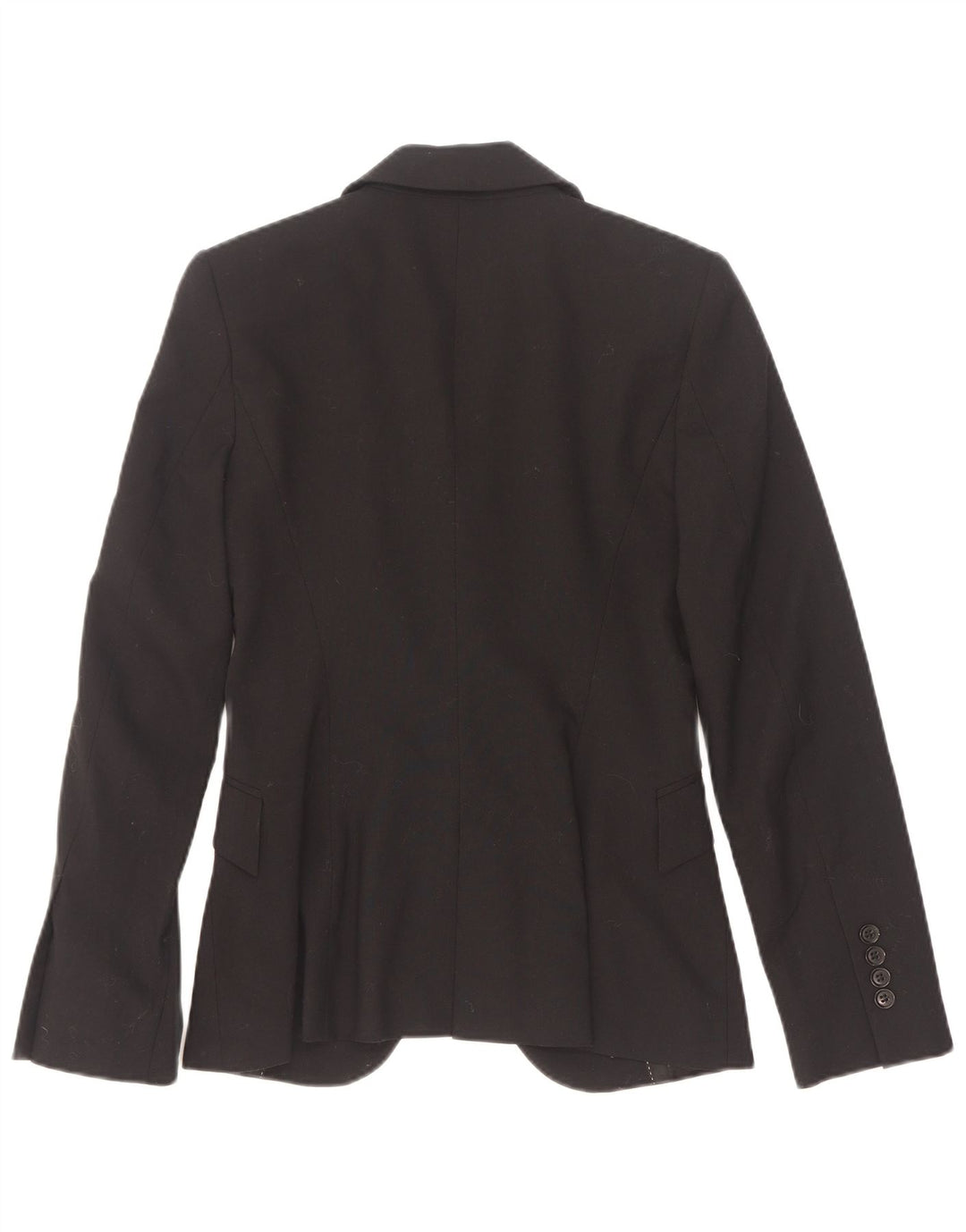 Zara Veste Blazer 1 Bouton Femme EU 34 2XS Noir