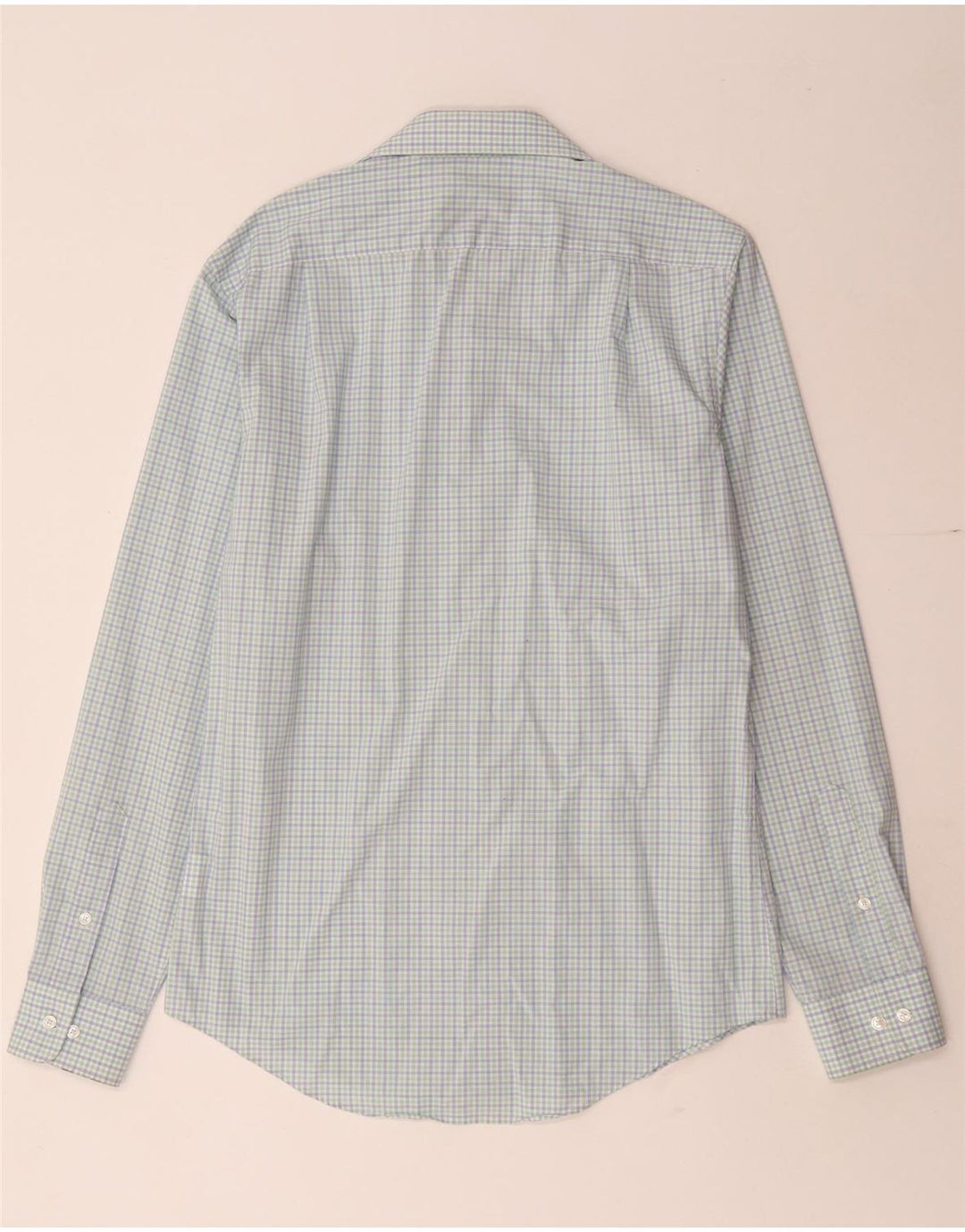 Tommy Hilfiger Chemise athlétique pour homme Taille 15 Coton vichy bleu moyen