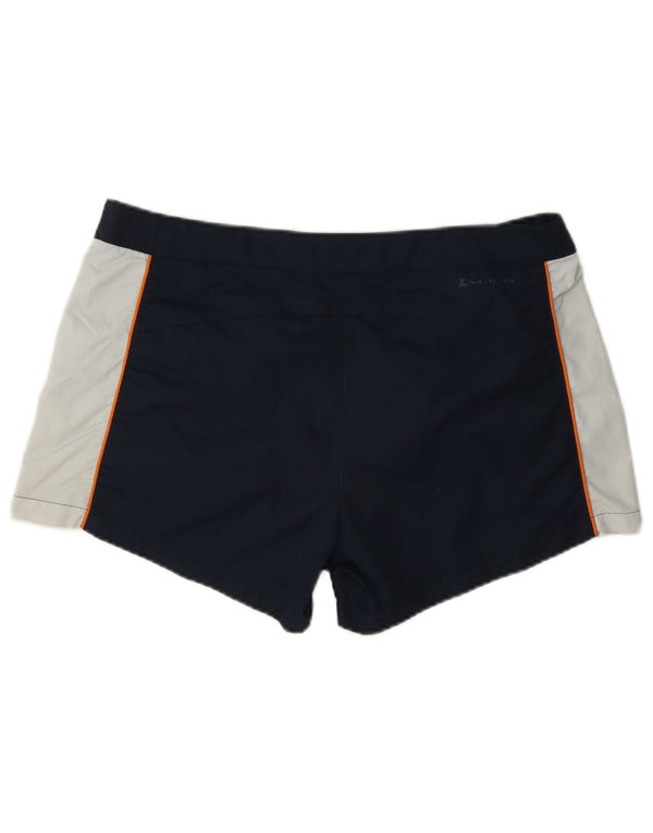 Champion Short de Sport XL Homme Bleu Marine Colourblock
