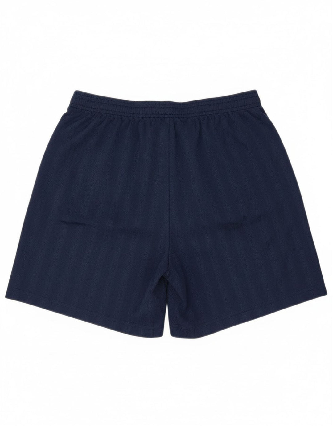 Umbro Short de Sport Homme Large Bleu Marine Rayé Polyester