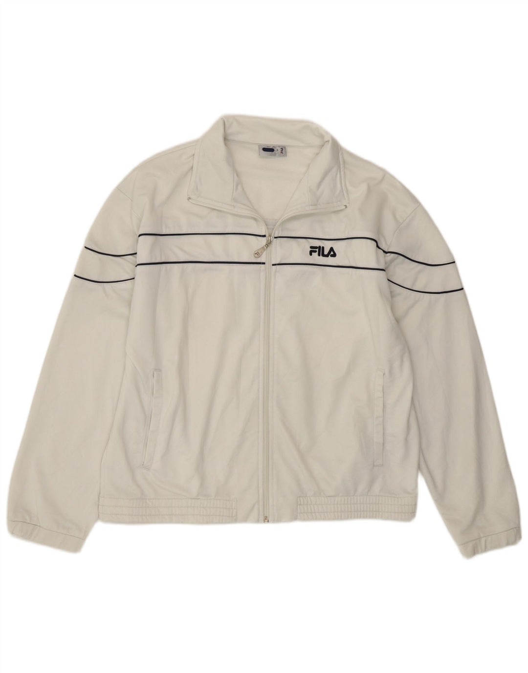 Fila Veste de survêtement pour homme Petit Blanc Polyester