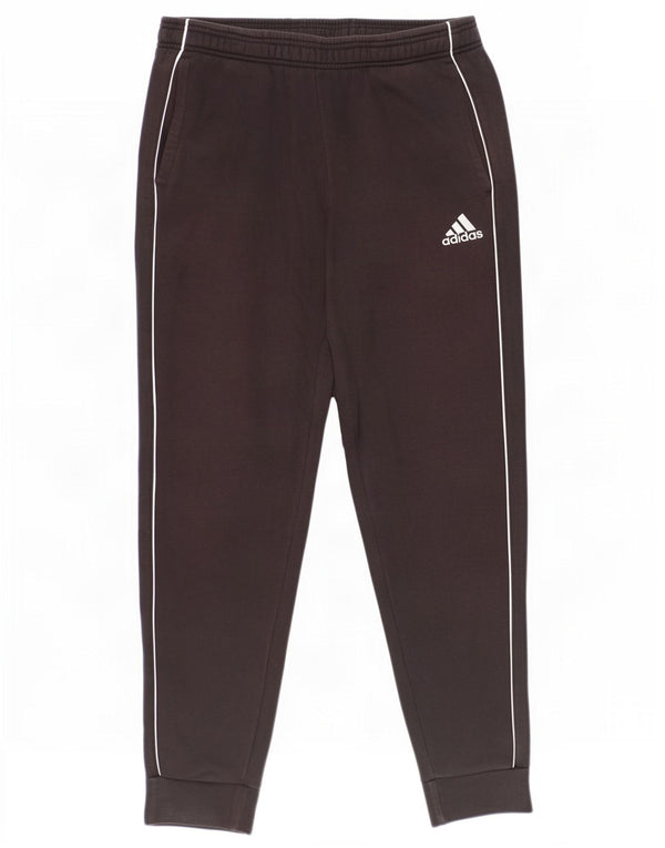 Adidas Pantalon de survêtement pour femme Joggers UK 14 Coton noir moyen