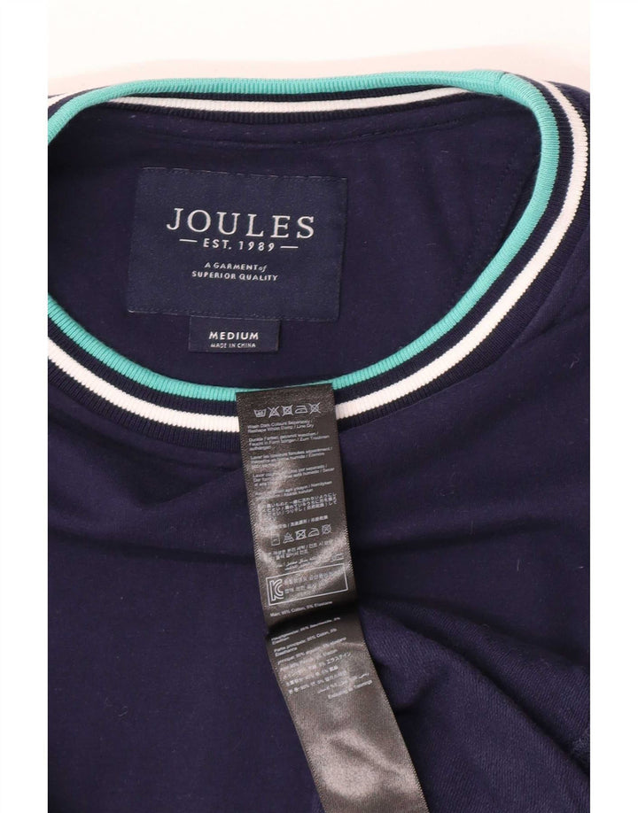 Joules Homme Sweatshirt Jumper Medium Bleu Marine Rayé Coton