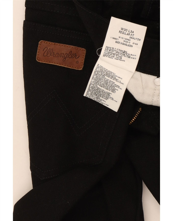 Wrangler Jean droit homme W30 L31 coton noir
