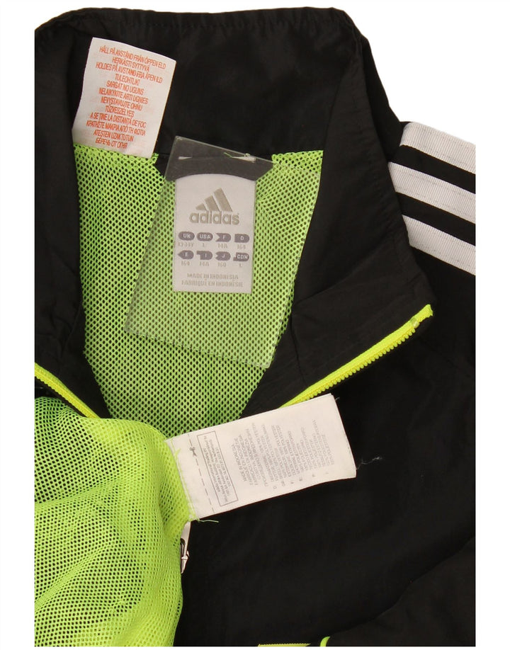 Adidas Veste de survêtement graphique pour garçon 13-14 ans Grand Noir Polyester