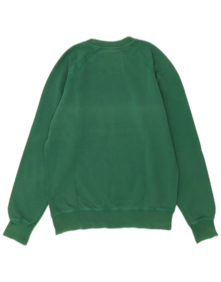 Caterpillar Sweat-shirt graphique pour homme en coton vert Taille L