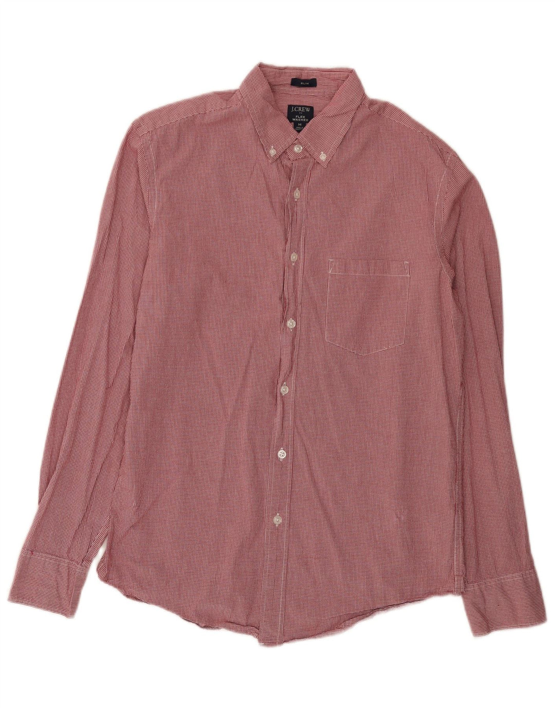 J. Crew Chemise Slim Flex Washed Homme Rouge Moyen Vichy Coton